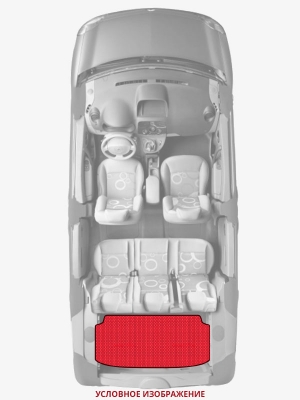 ЭВА коврики «Queen Lux» багажник для Suzuki Cervo